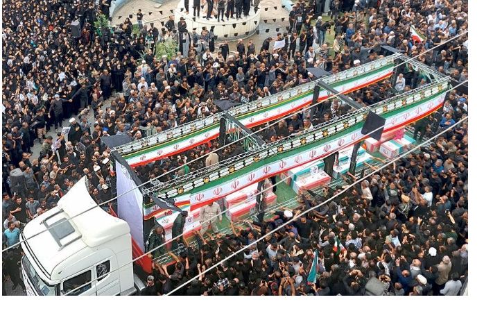 Abaturage 1,332 barimo abagore n'abana nibo bamaze kwicirwa muntambara ya leta Zunze Ubumwe za Amerika ifatanyije na Israeli byagabye kuri Irani