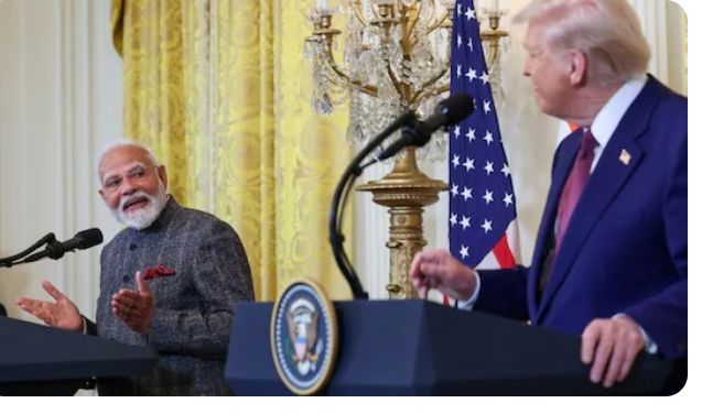 The President of the United States, Donald Trump, agreed to reduce tariffs on goods imported from India to 18%, down from 50%, due to India's decision to halt purchases of oil from Russia.