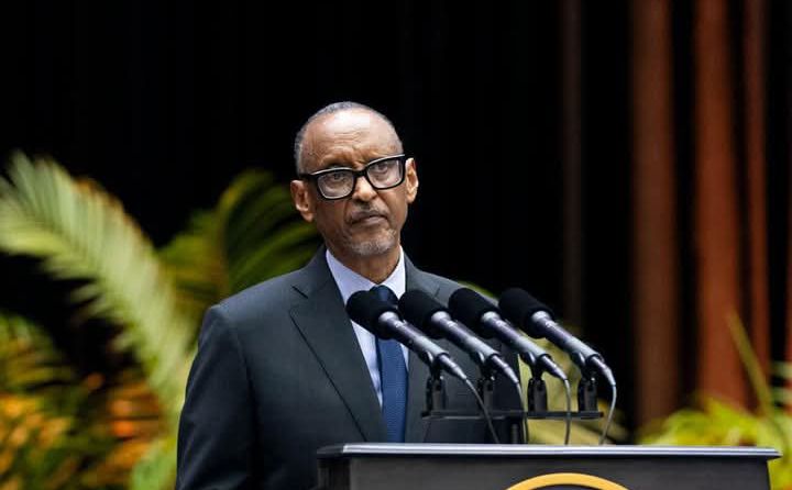 President Kagame wished women a happy International Women's Day