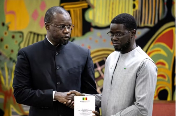 Senegalese President Bassirou Diomaye Faye has dismissed Prime Minister Ousmane Sonko and all ministers. 