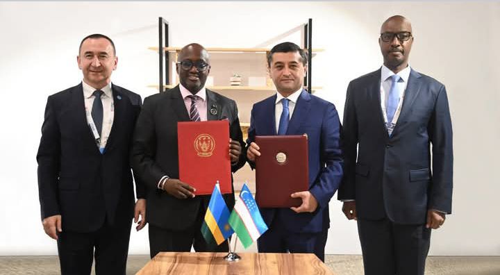 U Rwanda na Uzbekistan batangije umubano wa Dipolomasi 