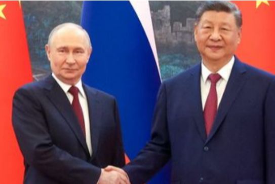 Putin arrives in Beijing in China, for talks aimed at boosting bilateral cooperation